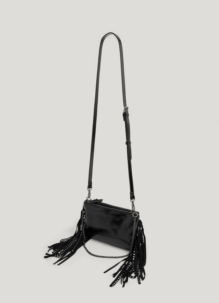 Pepe Jeans Leather Effect Shoulder Bag