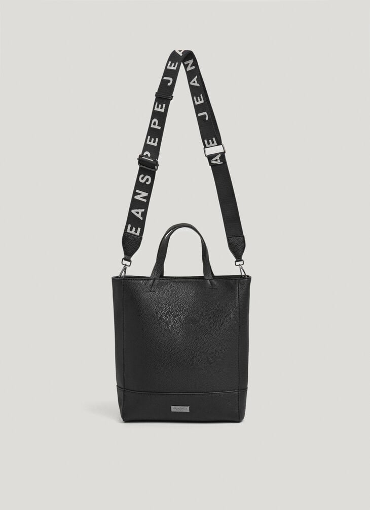 Pepe Jeans Leather Effect Tote Bag