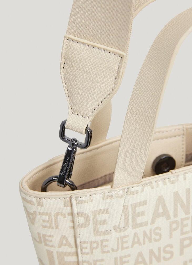 Pepe Jeans Leather Effect Tote Bag