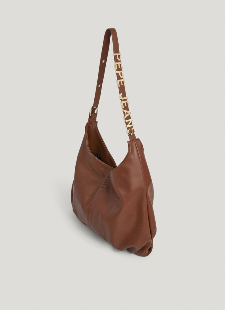 Pepe Jeans Leather Effect Tote Bag