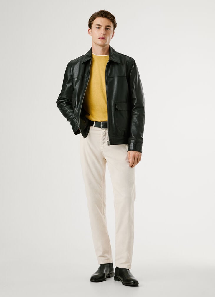 Pepe Jeans Leather Jacket