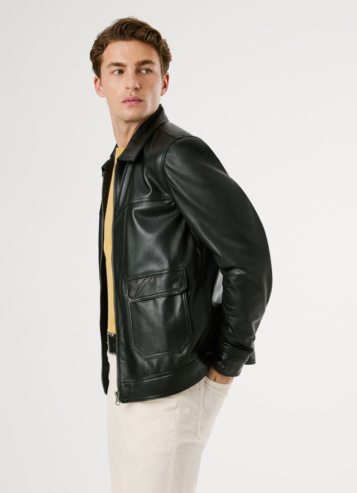 Pepe Jeans Leather Jacket