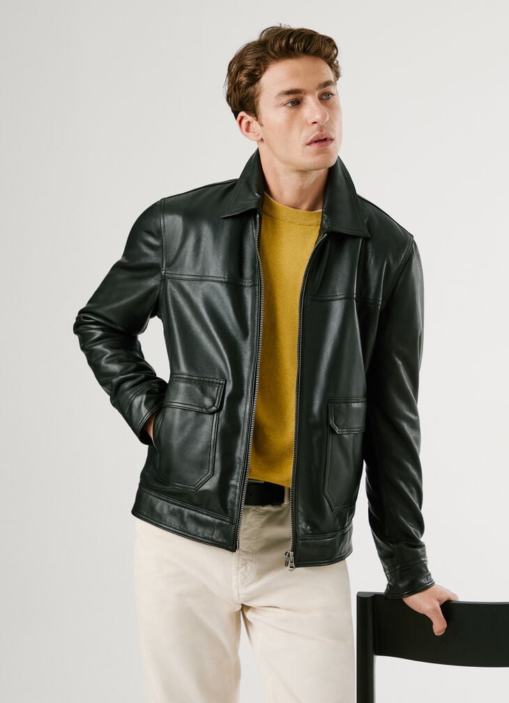 Pepe Jeans leather jacket
