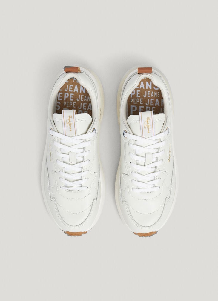 Pepe Jeans Leather Trainers