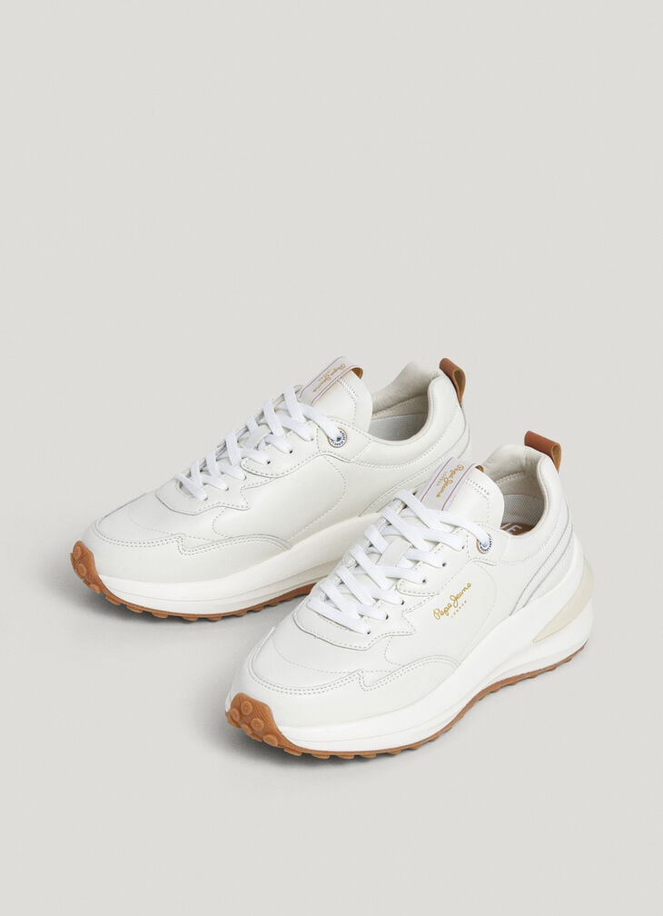 Pepe Jeans Leather Trainers