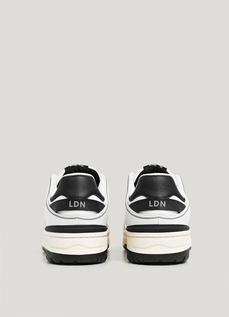 Pepe Jeans Leather Trainers With Cupsole Sole
