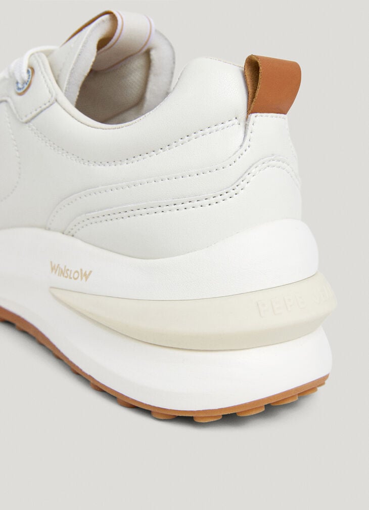 Pepe Jeans Leather Trainers