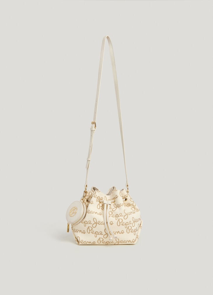 Pepe Jeans Logo Bucket Bag