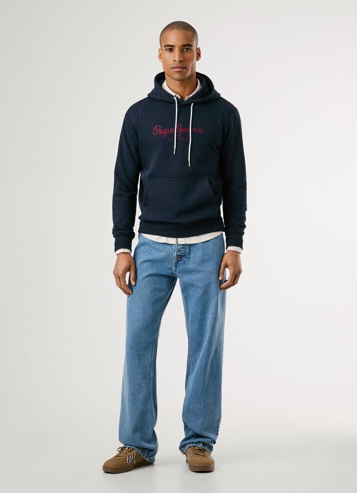Pepe Jeans Logo Hoodie