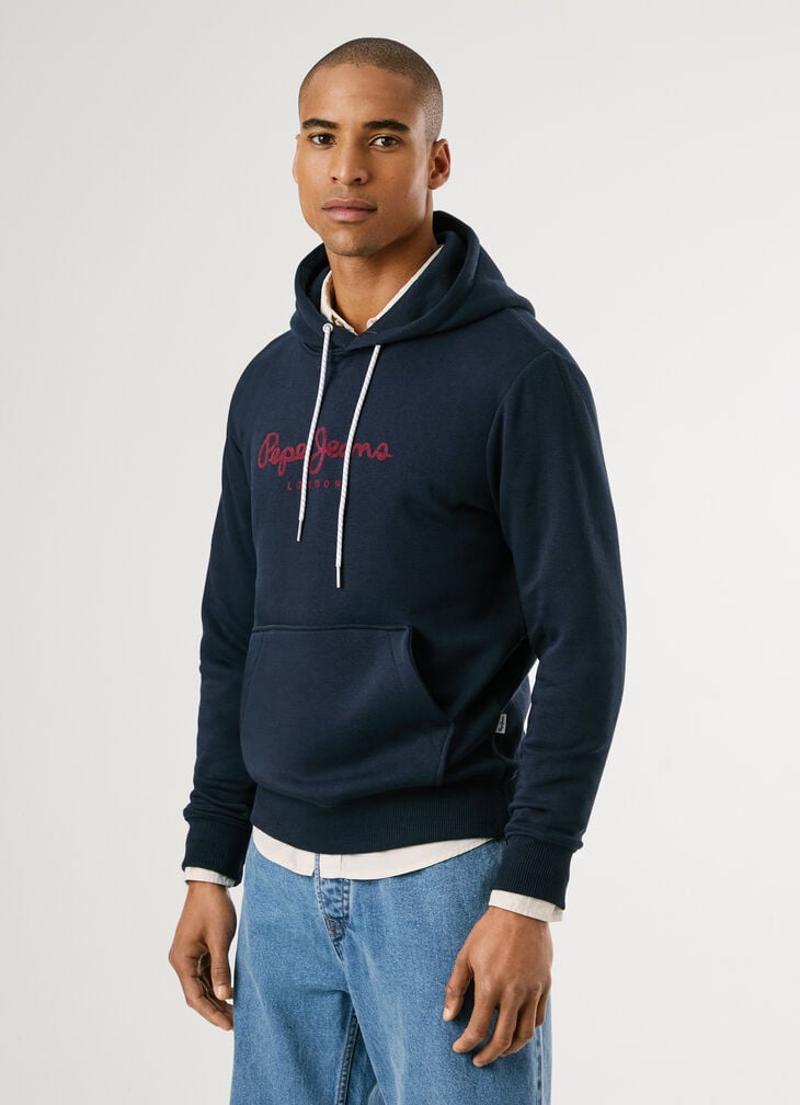 Pepe Jeans Logo Hoodie