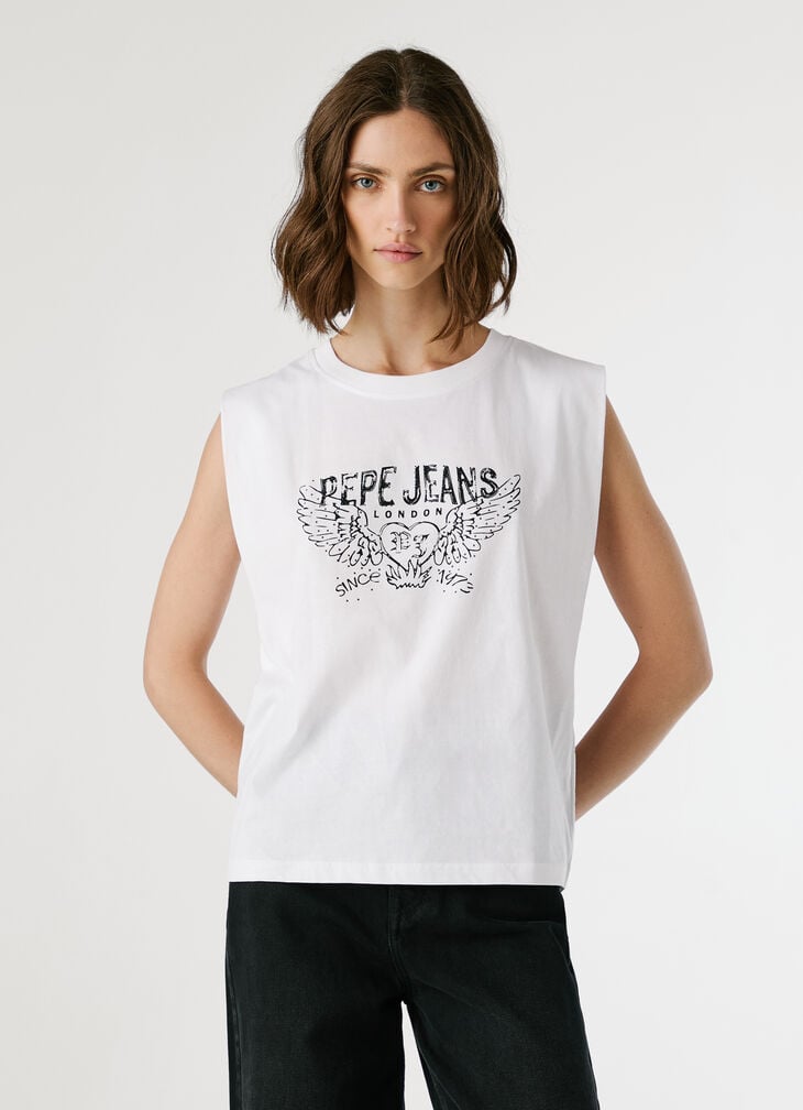 Pepe Jeans Logo Print T-shirt