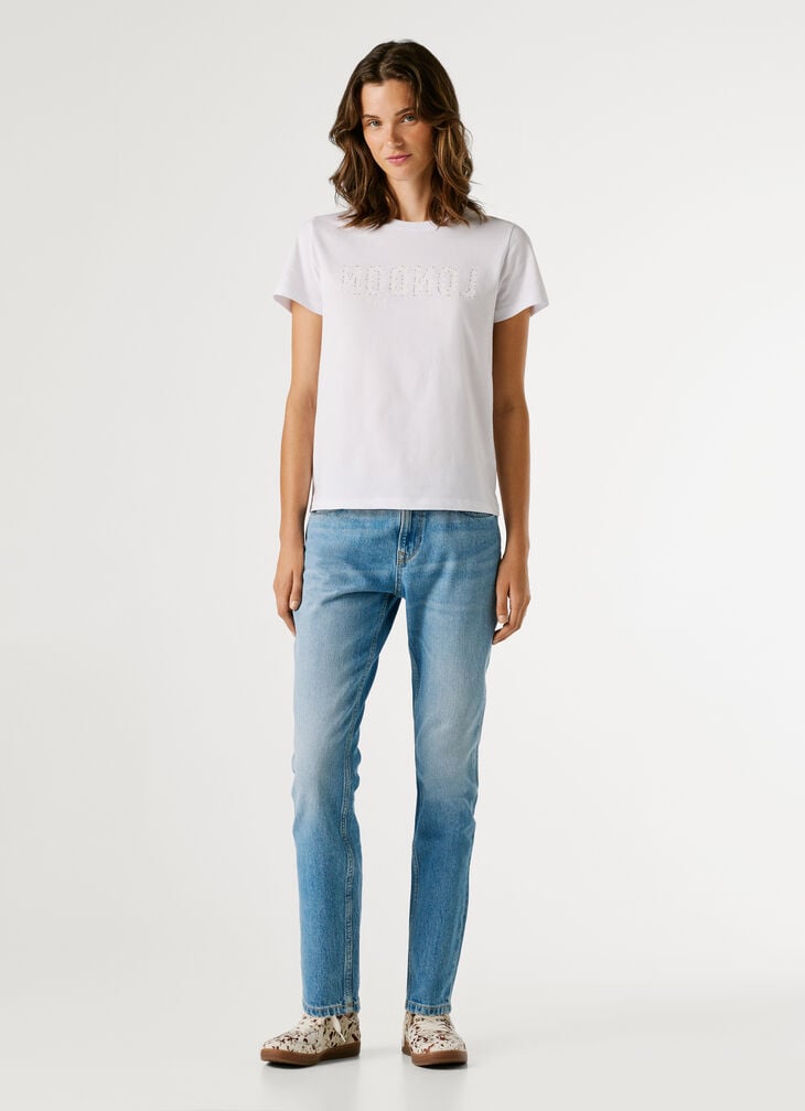 Pepe Jeans Logo Print T-shirt