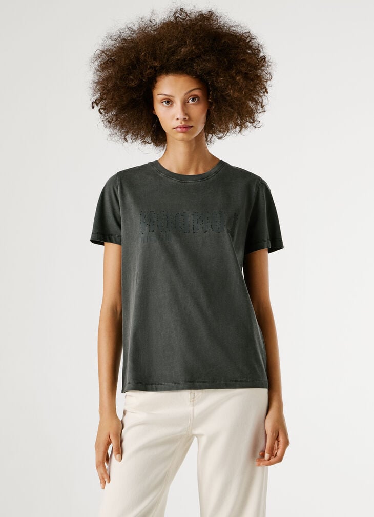 Pepe Jeans Logo Print T-shirt