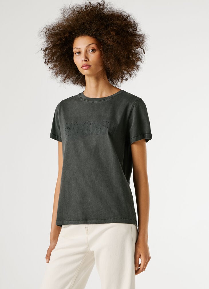 Pepe Jeans Logo Print T-shirt