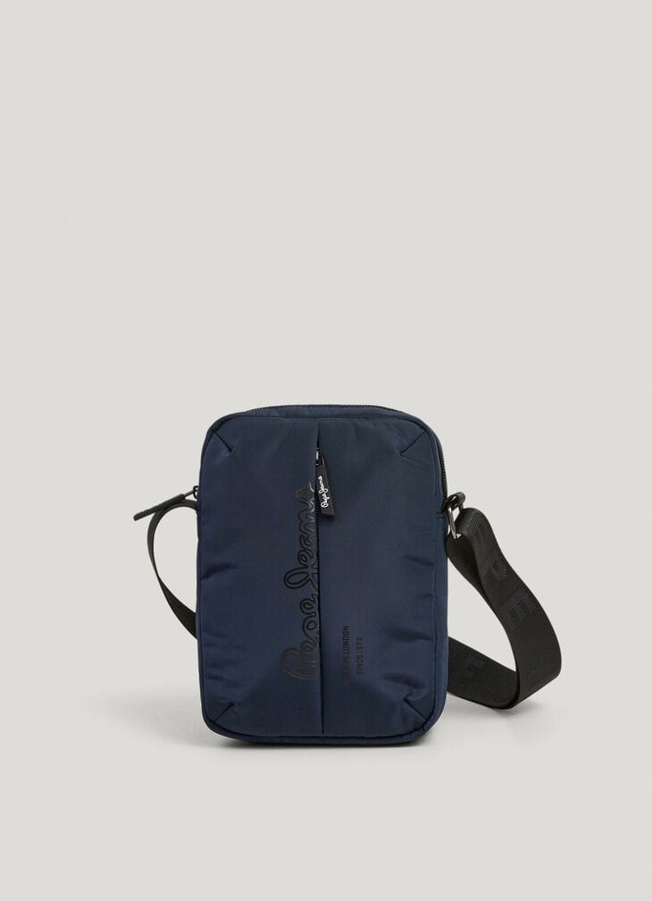 Pepe Jeans logo reporter bag