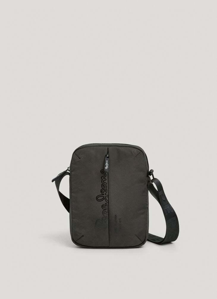 Pepe Jeans logo reporter bag