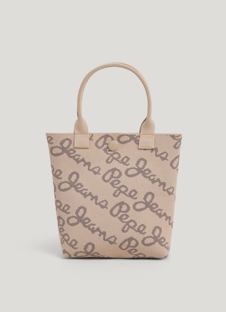 Pepe Jeans logo tote bag
