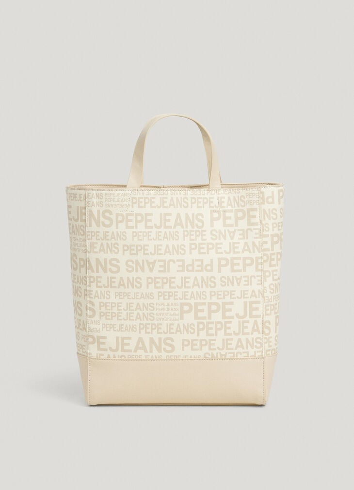 Pepe Jeans logo tote bag