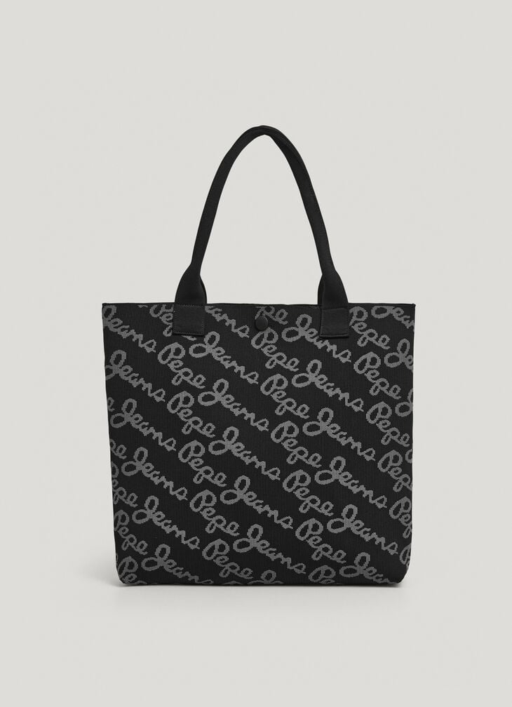 Pepe Jeans logo tote bag