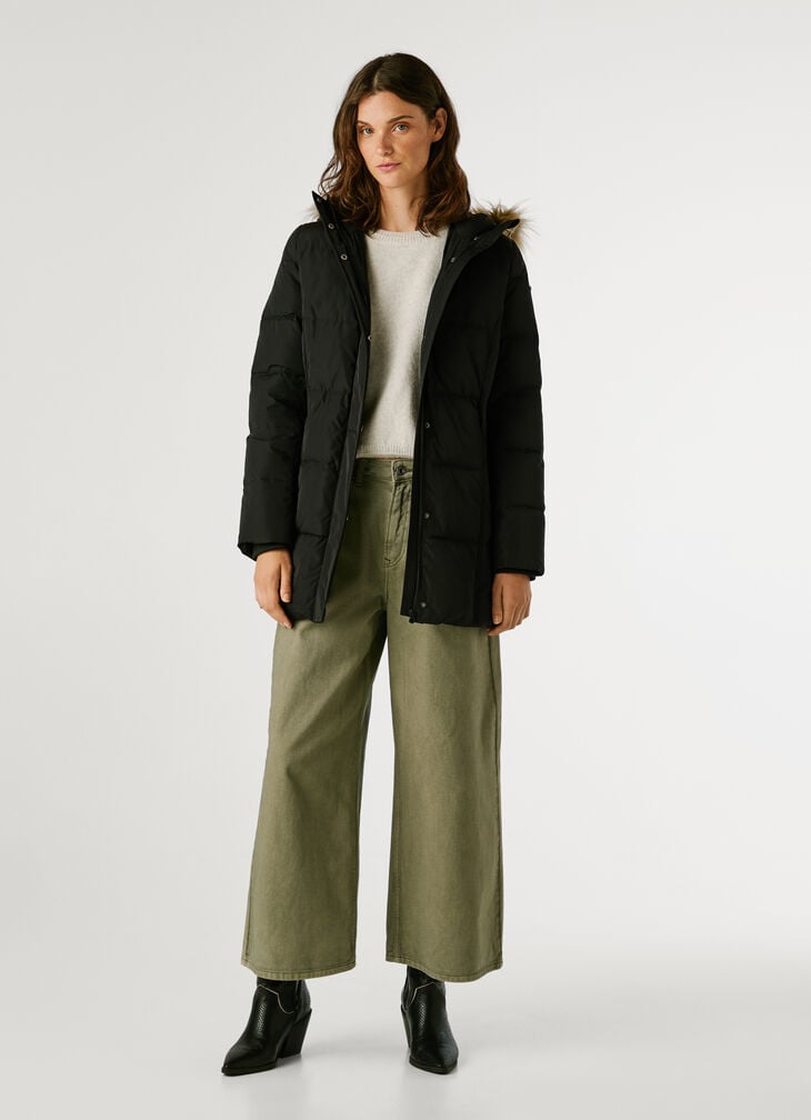 Pepe Jeans Long Padded Puffer Jacket