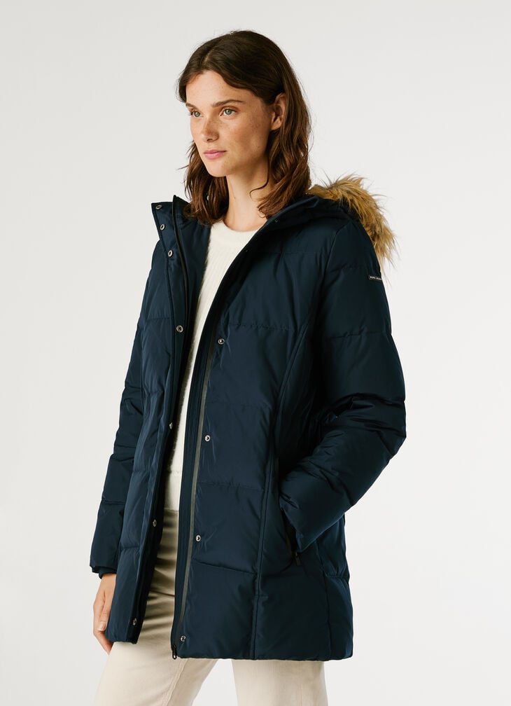 Pepe Jeans Long Padded Puffer Jacket