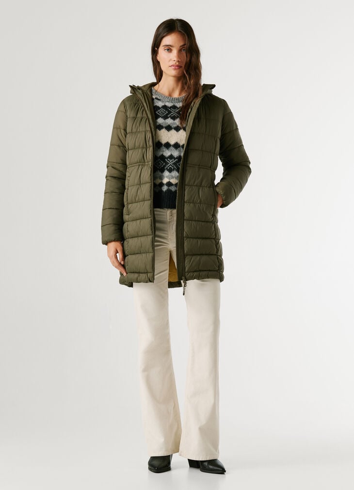 Pepe Jeans Long Padded Puffer Jacket