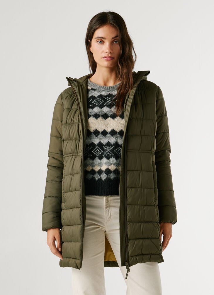Pepe Jeans Long Padded Puffer Jacket