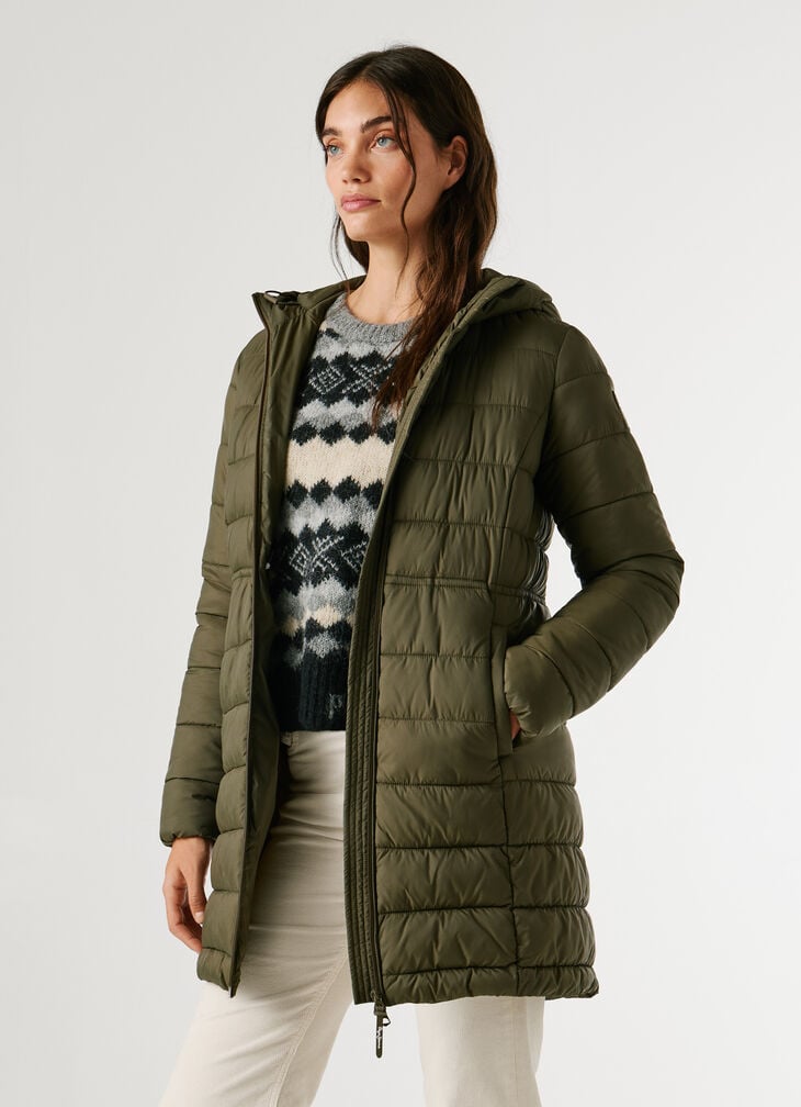 Pepe Jeans Long Padded Puffer Jacket