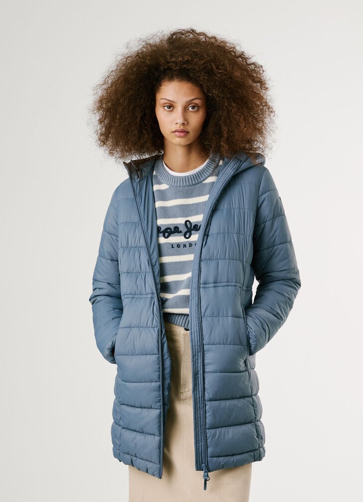 Pepe Jeans Long Padded Puffer Jacket
