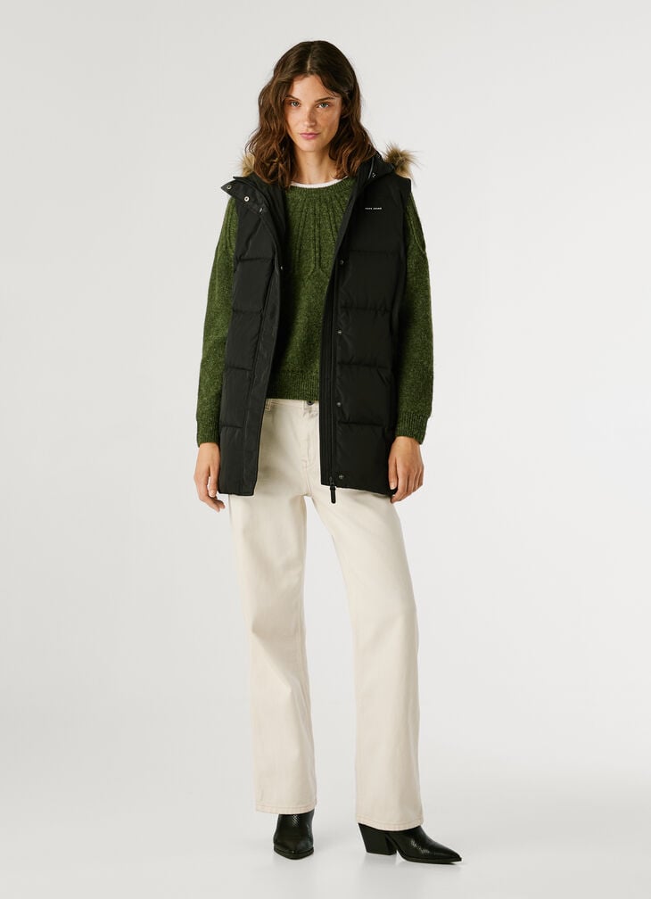 Pepe Jeans Long Padded Waistcoat