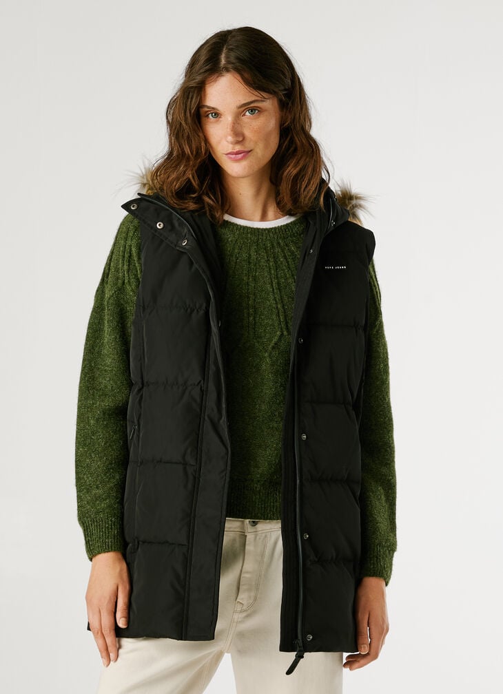 Pepe Jeans Long Padded Waistcoat