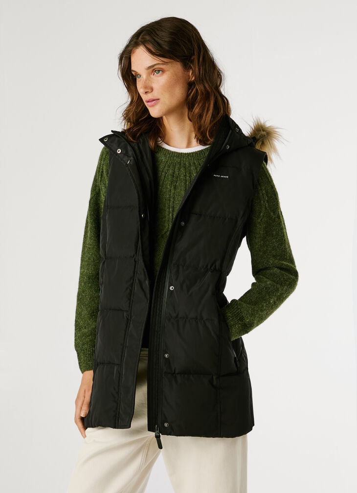 Pepe Jeans Long Padded Waistcoat