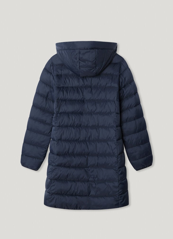 Pepe Jeans Long Puffer Jacket With Hood