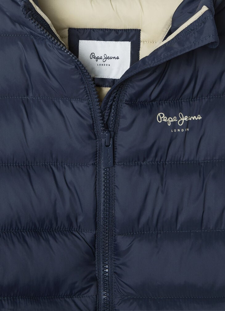 Pepe Jeans Long Puffer Jacket With Hood