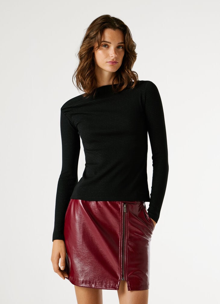 Pepe Jeans Long Sleeve Ribbed T-shirt