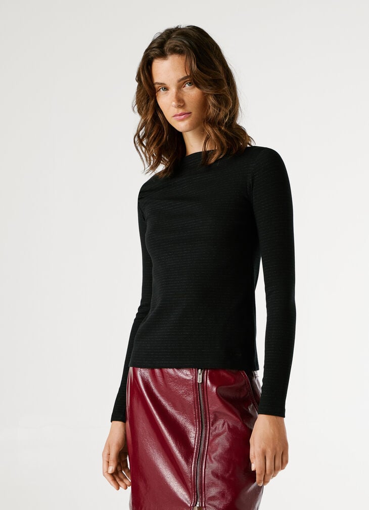 Pepe Jeans Long Sleeve Ribbed T-shirt