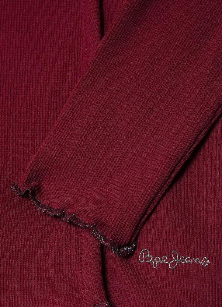 Pepe Jeans Long Sleeve Ribbed T-shirt