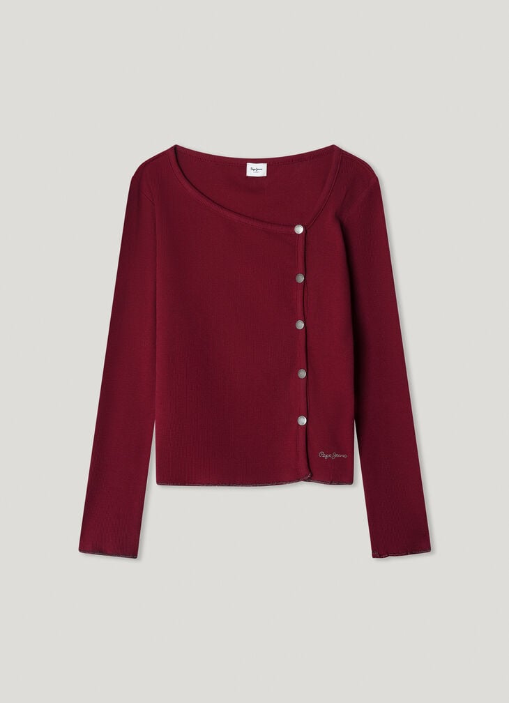 Pepe Jeans long sleeve ribbed t-shirt