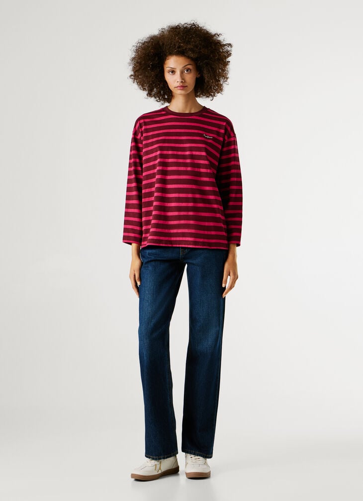 Pepe Jeans Long Sleeve Striped T-shirt