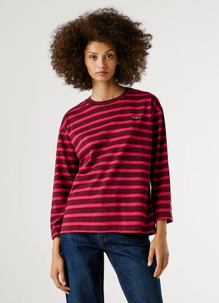Pepe Jeans Long Sleeve Striped T-shirt