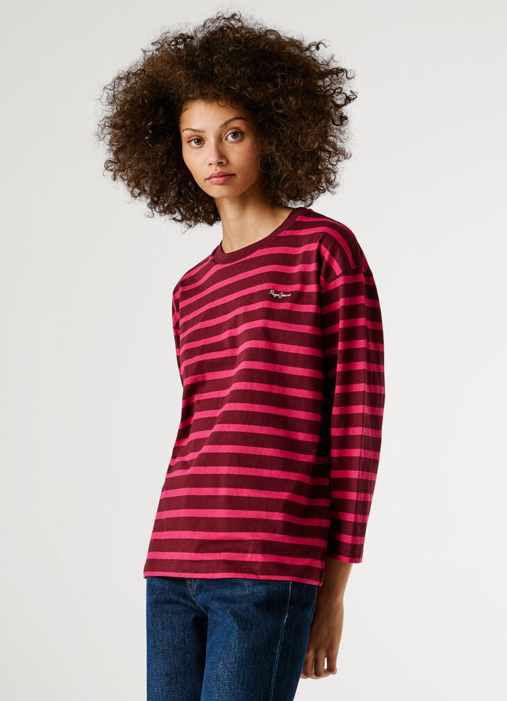 Pepe Jeans Long Sleeve Striped T-shirt