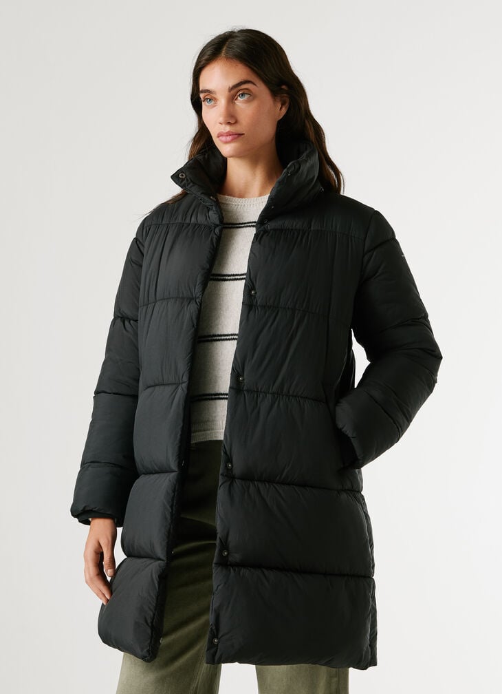 Pepe Jeans Long Waterproof Puffer Jacket