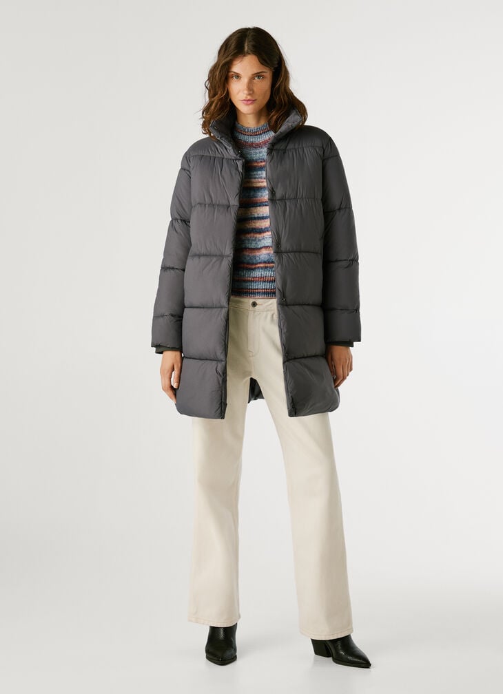 Pepe Jeans Long Waterproof Puffer Jacket