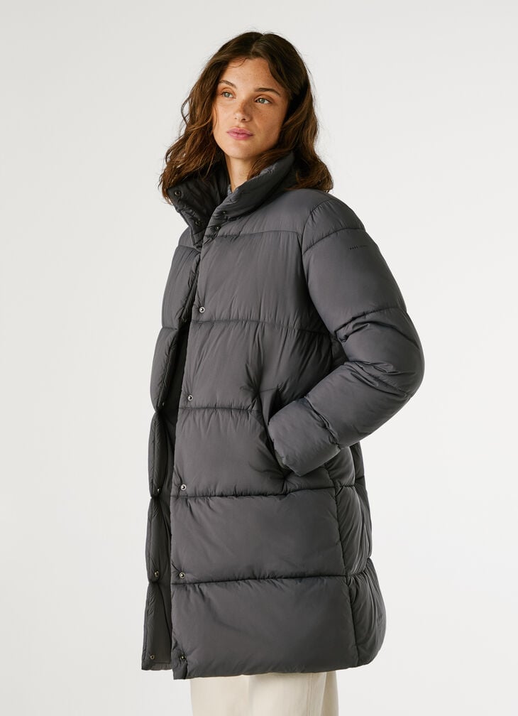 Pepe Jeans Long Waterproof Puffer Jacket
