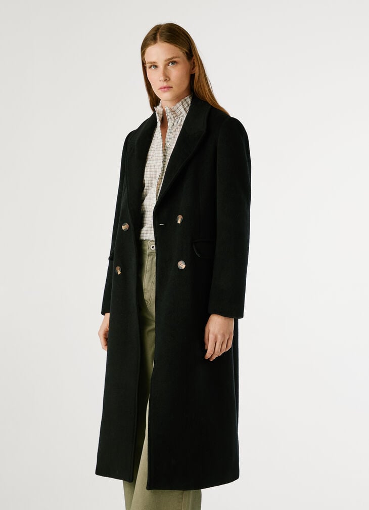 Pepe Jeans Long Wrap Coat