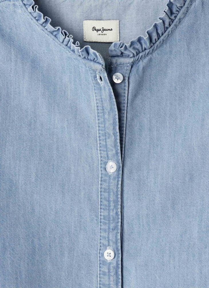 Pepe Jeans Loose Fit Denim Blouse