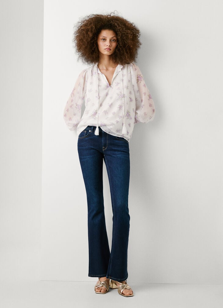 Pepe Jeans low-rise flare fit jeans - pimlico