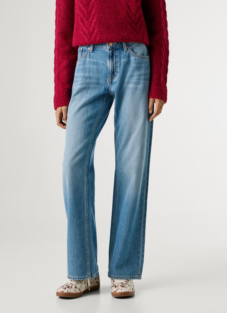 Pepe Jeans Low-rise Loose Fit Jeans - Nicky