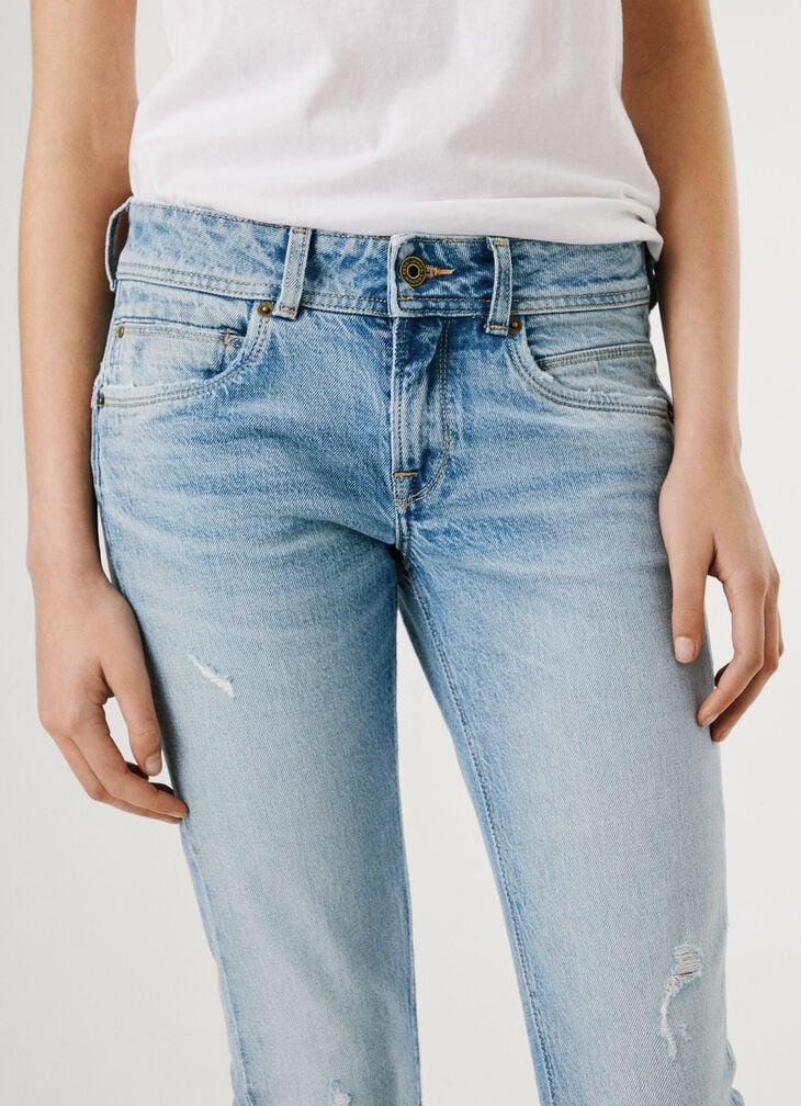 Pepe Jeans Low-rise Slim Fit Jeans - Iconic Brooke