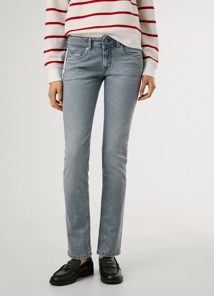 Pepe Jeans Low-rise Slim Fit Jeans - Iconic Brooke